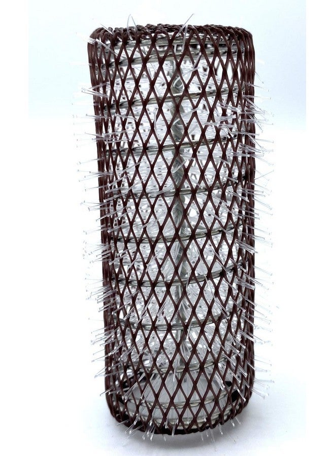 ALAZCO 8 Pc Vintage Style Hair Rollers Xlarge Brush Rollers & 8 Pins (8 Xl Rollers) - Image 5