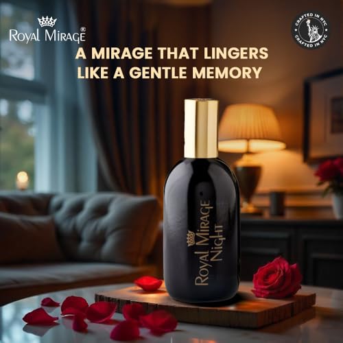 Royal Mirage Night Eau De Cologne for Men | Long-Lasting Perfume | Refined Nocturnal Fragrance | Fresh Greens, Floral & Musky Depth | Evening Versatility | Perfume for Man | 120ml - Image 3