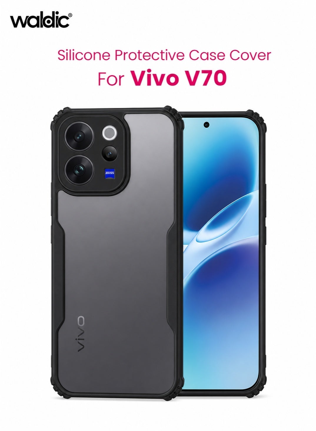 vivo Vivo V70 Silicone Cover silicone Z112FEF9CD58FAFFCF92AZ