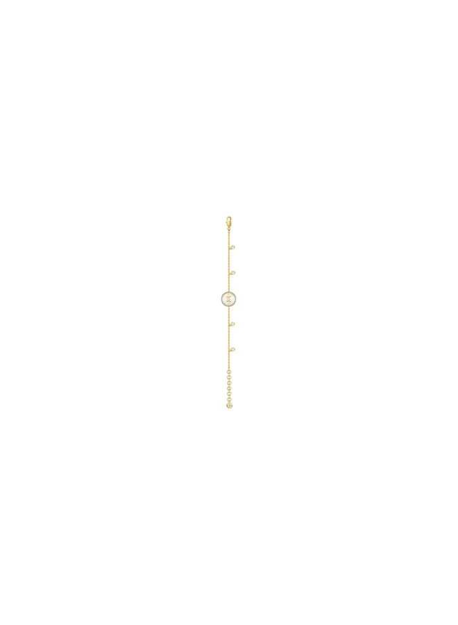 شيروتي 1881 Arabesque Gold Plated Stainless Steel Chain Bracelet for Women