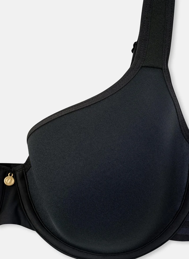 dagi Minimizer Bra Polyamide Padded Wireless Thick-Fixed Strap Underwear