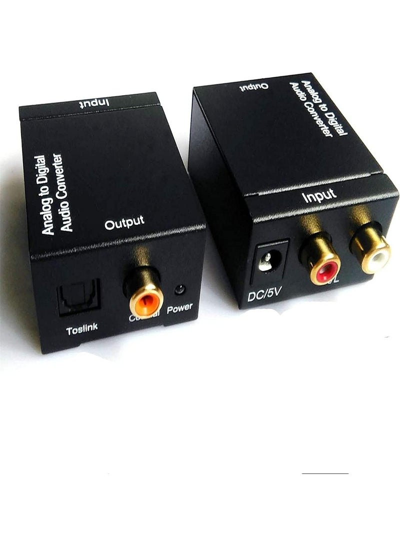 Analog to Digital Optical Toslink Audio RCA Converter/Adapter - Image 5