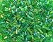 PPhtony Glass Bugle Tube Beads 1400Pcs30g Mini Seed Beads 2 3mm Small Craft Loose Spacer Bead for DIY Bracelets Necklace Earring Jewelry Making Grass Green - Image 2