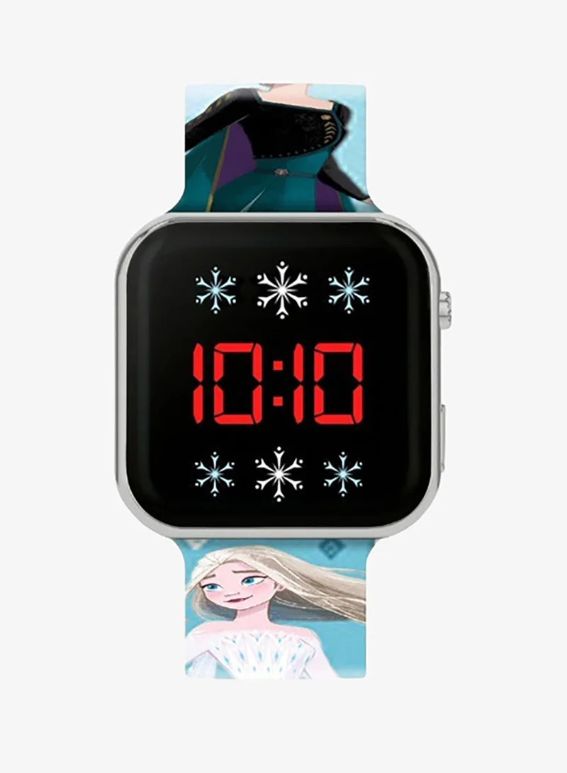 Disney Frozen Printed Strap LED Girls Watch - FZN4918