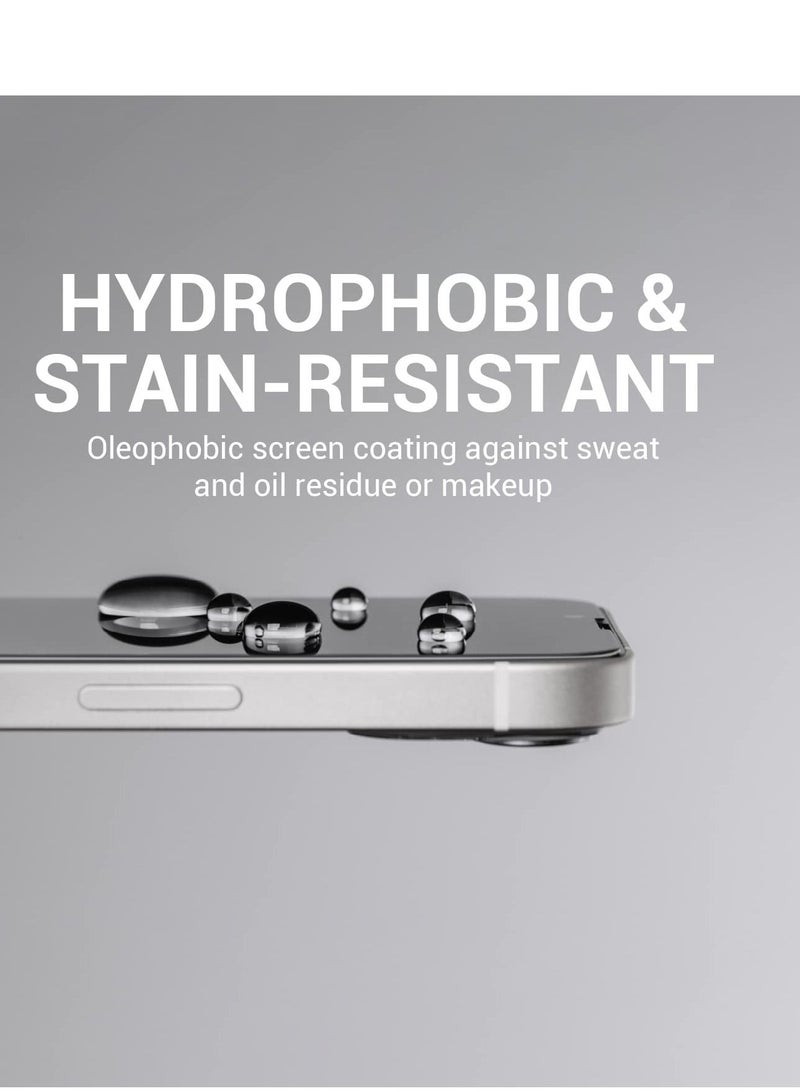 BORTONY iPhone 14 Plus/13 Pro Max Privacy Full Coverage Screen Protector Anti-Spy Tempered Glass Film Edge to Edge Protection Case Friendly for Apple iPhone 14 Plus/13 Pro Max 6.7-Inch - Image 3