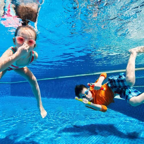 Fitfix® Multicolor Swim Pool GameToy Diving Sticks/Underwater Swimming Diving Pool Toy Training Dive Toys Pool Diving Sticks Swimming Pool Stick Set for Teens Learning to Swim in Vibrant 6 Colors - Image 5
