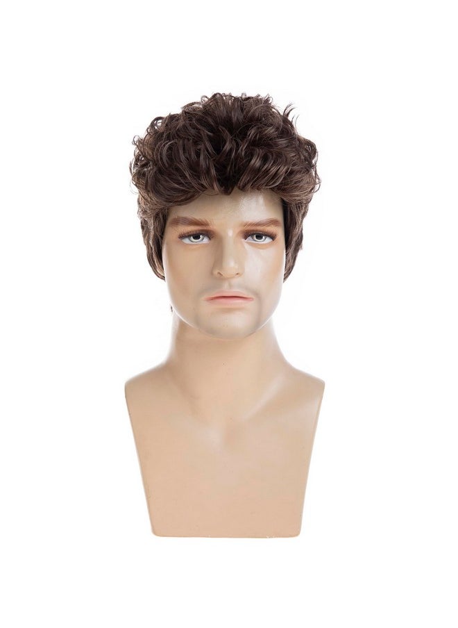 Mens Curly Wig Brown Short Wig Synthetic Halloween Party Cosplay Wig - pzsku/Z11302A66623C12418692Z/45/_/1734183194/2ea6f73a-c536-4d76-99fa-be9d09c306a4