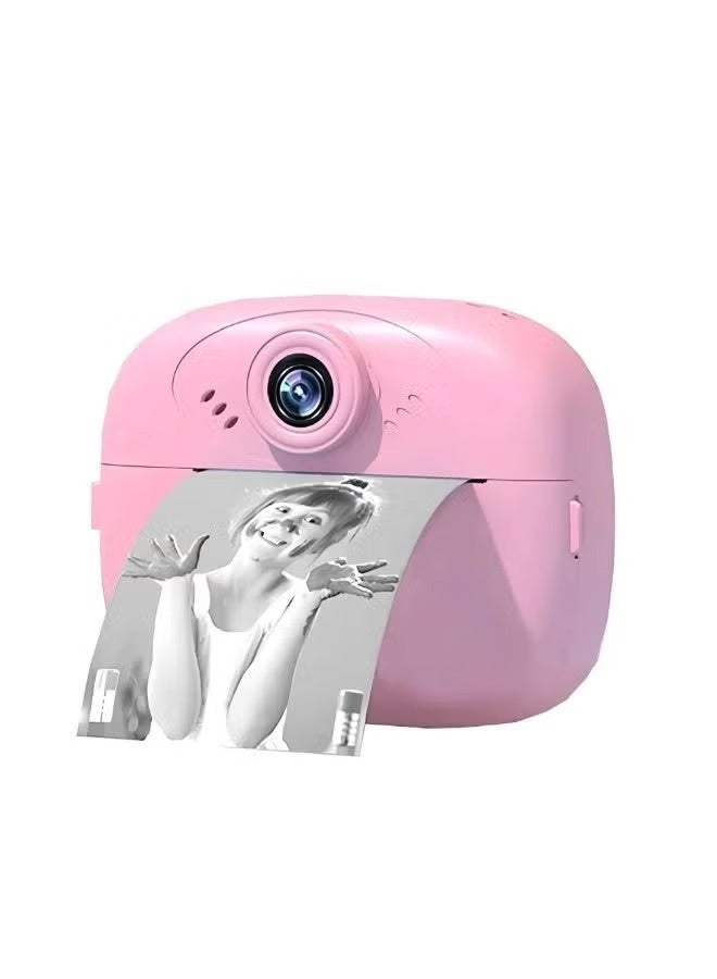 سمارت باري كاميرا الطباعة الفورية للأطفال Smartberry KC02، كاميرا طباعة حرارية للأطفال بشاشة LCD مقاس 2.4 بوصة | تسجيل فيديو، مشغل MP3، بطارية قابلة للشحن، تتضمن ورق طباعة، لون وردي - Image 3