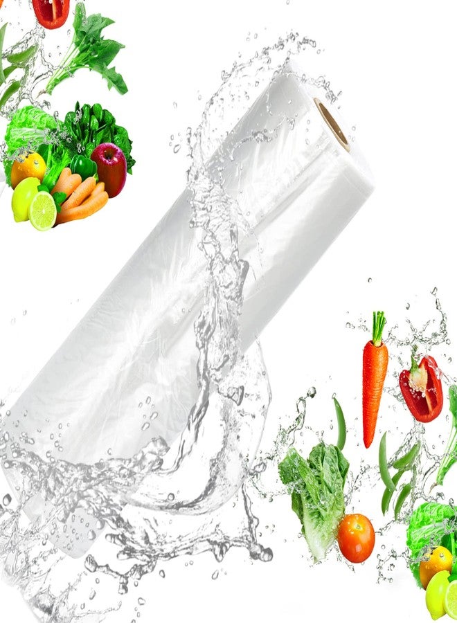 NefLaca 12" x 16" Plastic Produce Bags on a Roll, Food Storage, for Food Vegetables Bread, Kitchen Bags (350 pcs per Roll) - Image 1