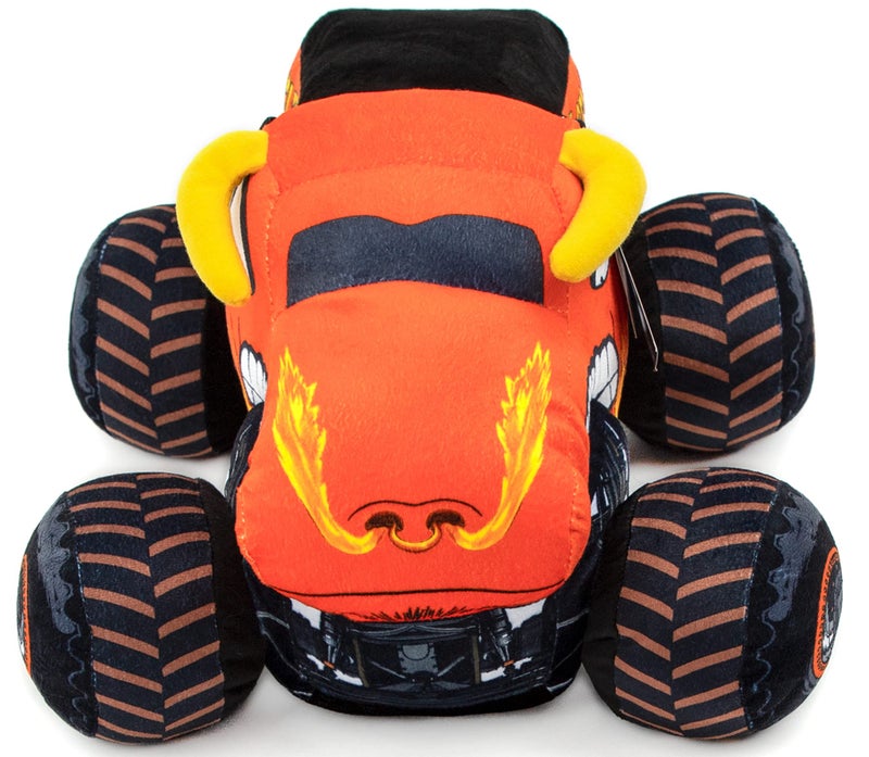 Jay Franco Monster Jam Plush Stuffed El Toro Loco Pillow Buddy - Super Soft Polyester Microfiber, 14 inches (Official Monster Jam Product) - Image 2