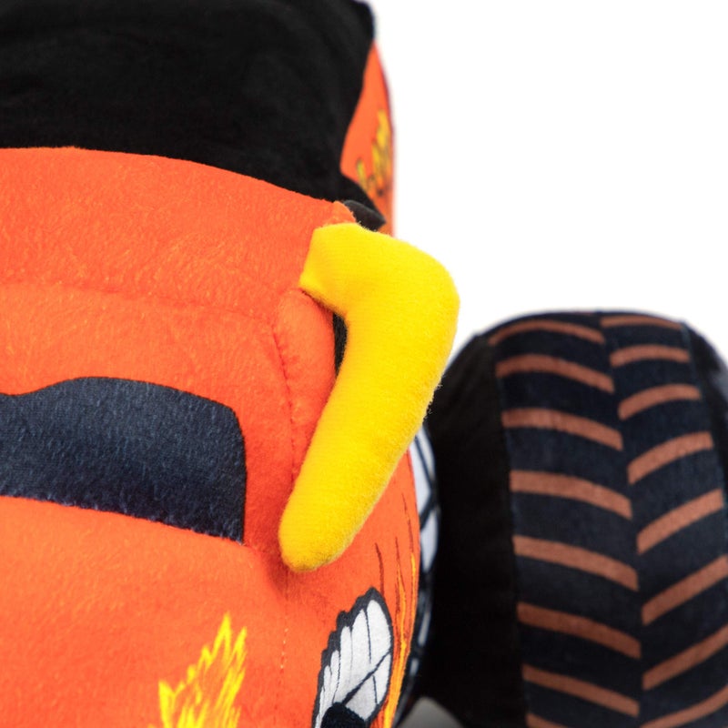 Jay Franco Monster Jam Plush Stuffed El Toro Loco Pillow Buddy - Super Soft Polyester Microfiber, 14 inches (Official Monster Jam Product) - Image 4