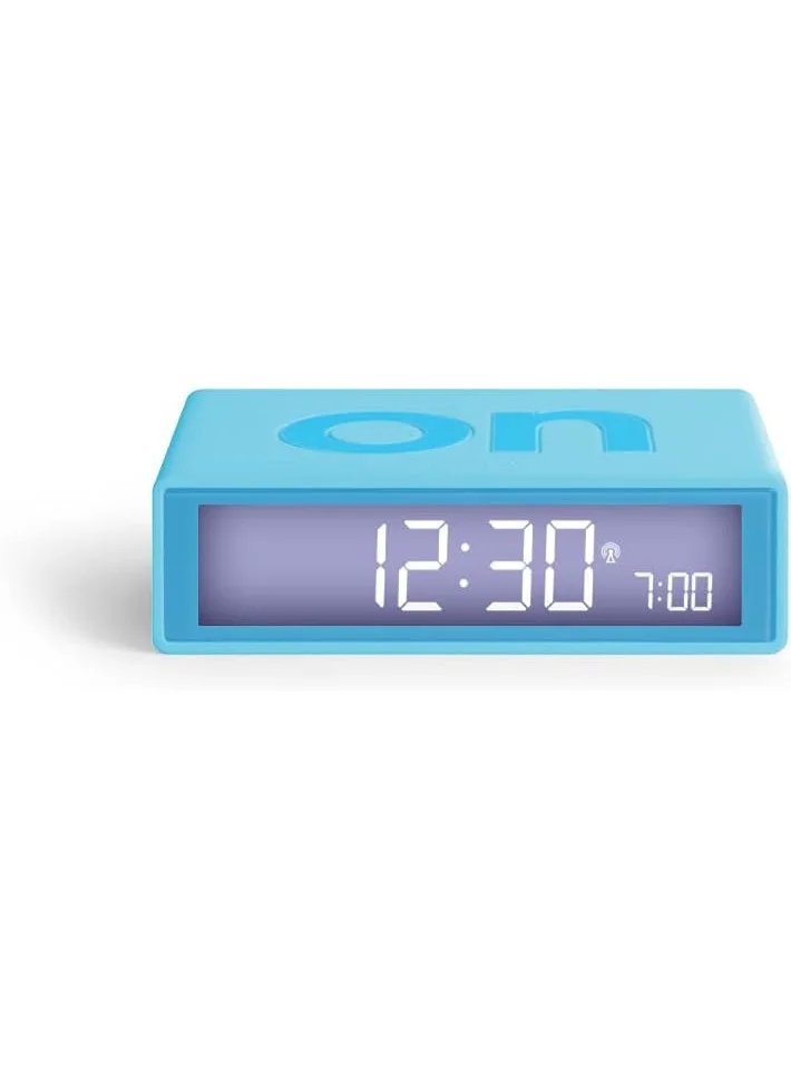 LEXON Flip Premium Reversible Rechargeable Alarm Clock With LCD Screen