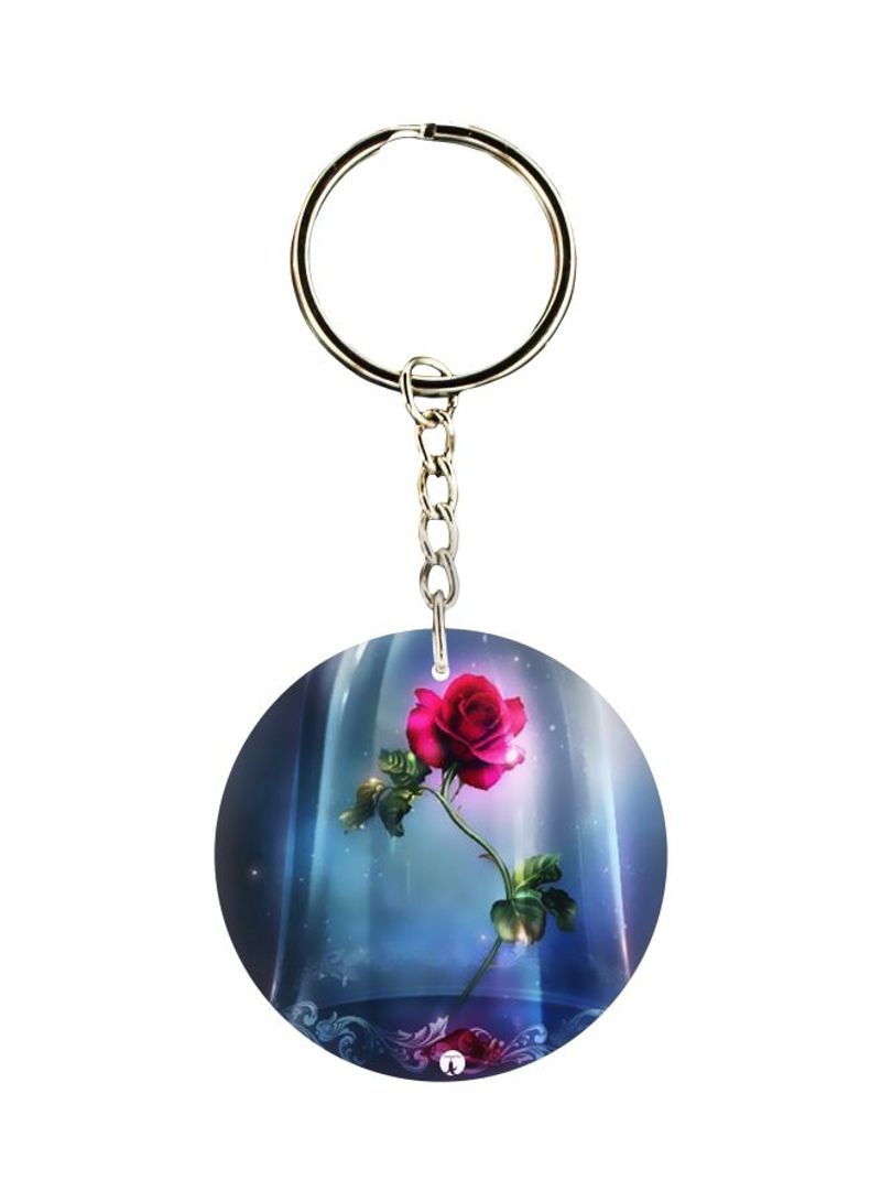 RKN Rose Printed Keychain