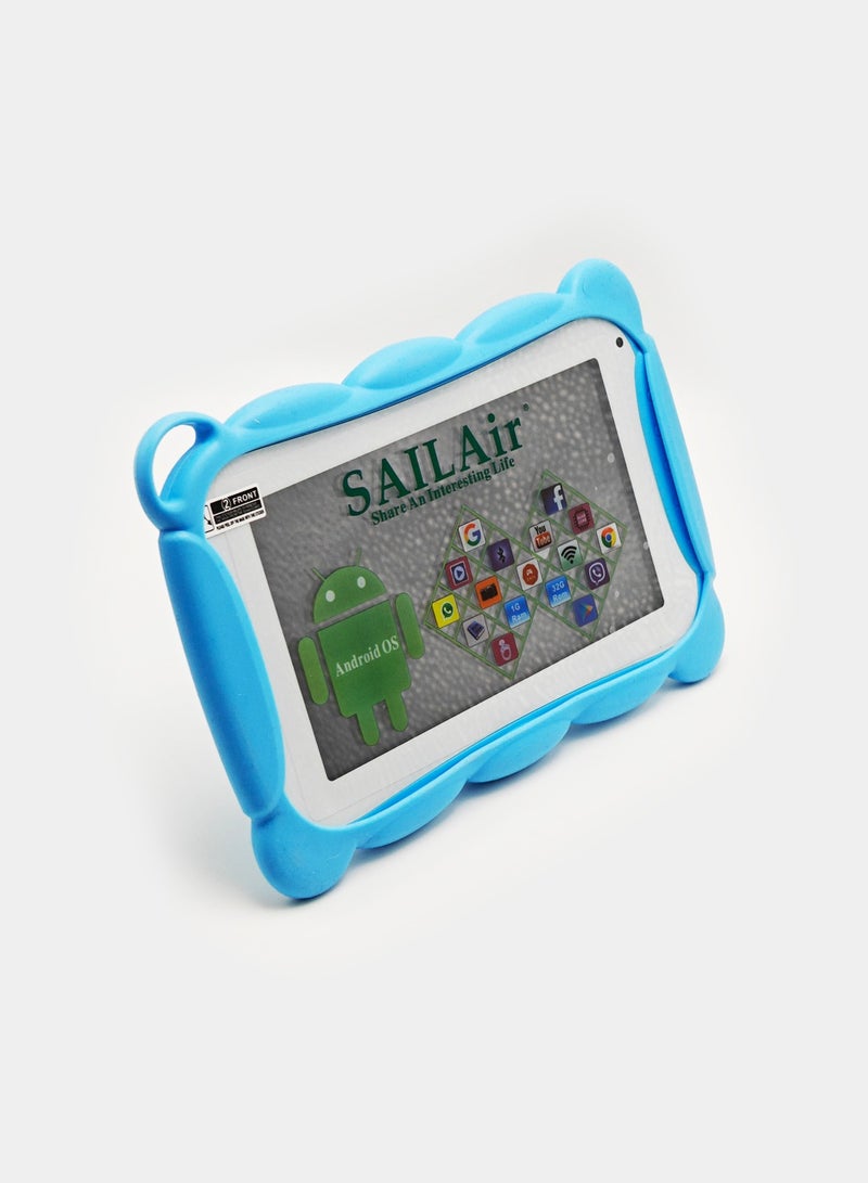 Kids Tablet Android Tablet for Kids Bluetooth WiFi Parental Control  GMS Shockproof Case Kids App Pre-Installed Blue - Image 2