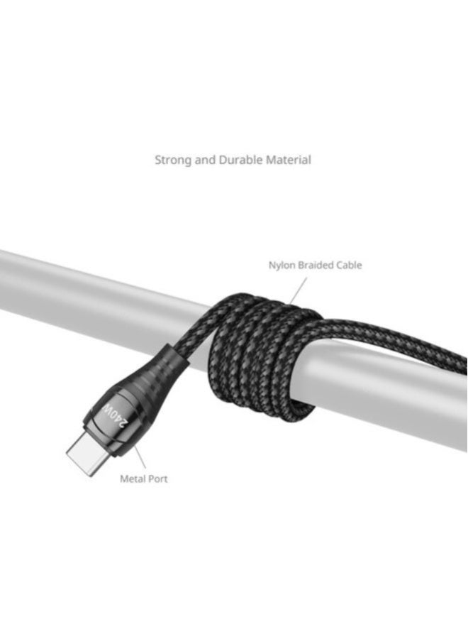 سمول ريج SmallRig 240W USB-C Power Cable with LED Display (3.3') - Image 3