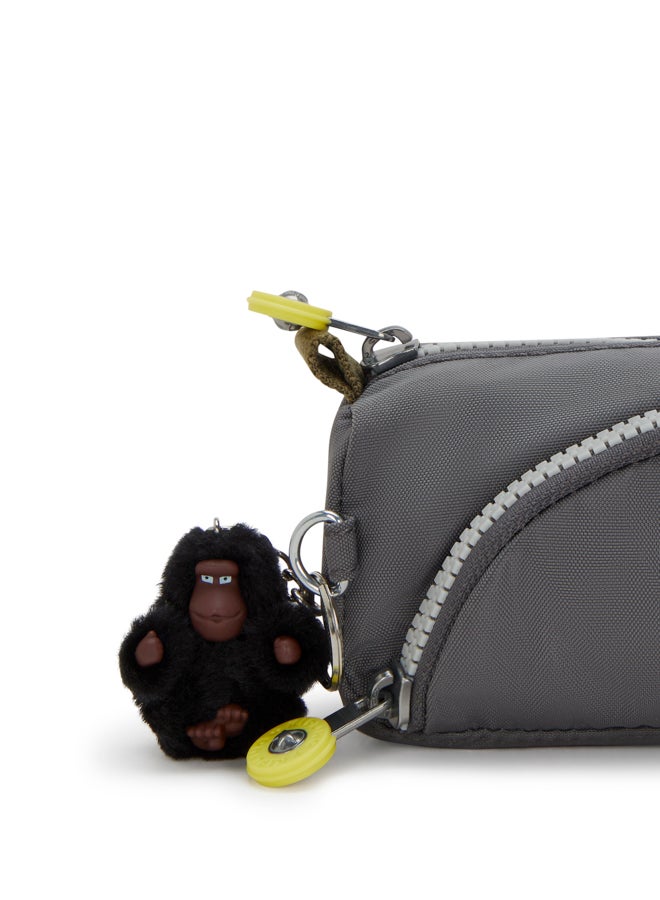 kipling Cute Back To Grey Medium Pencase 09406-1Dx - Image 5