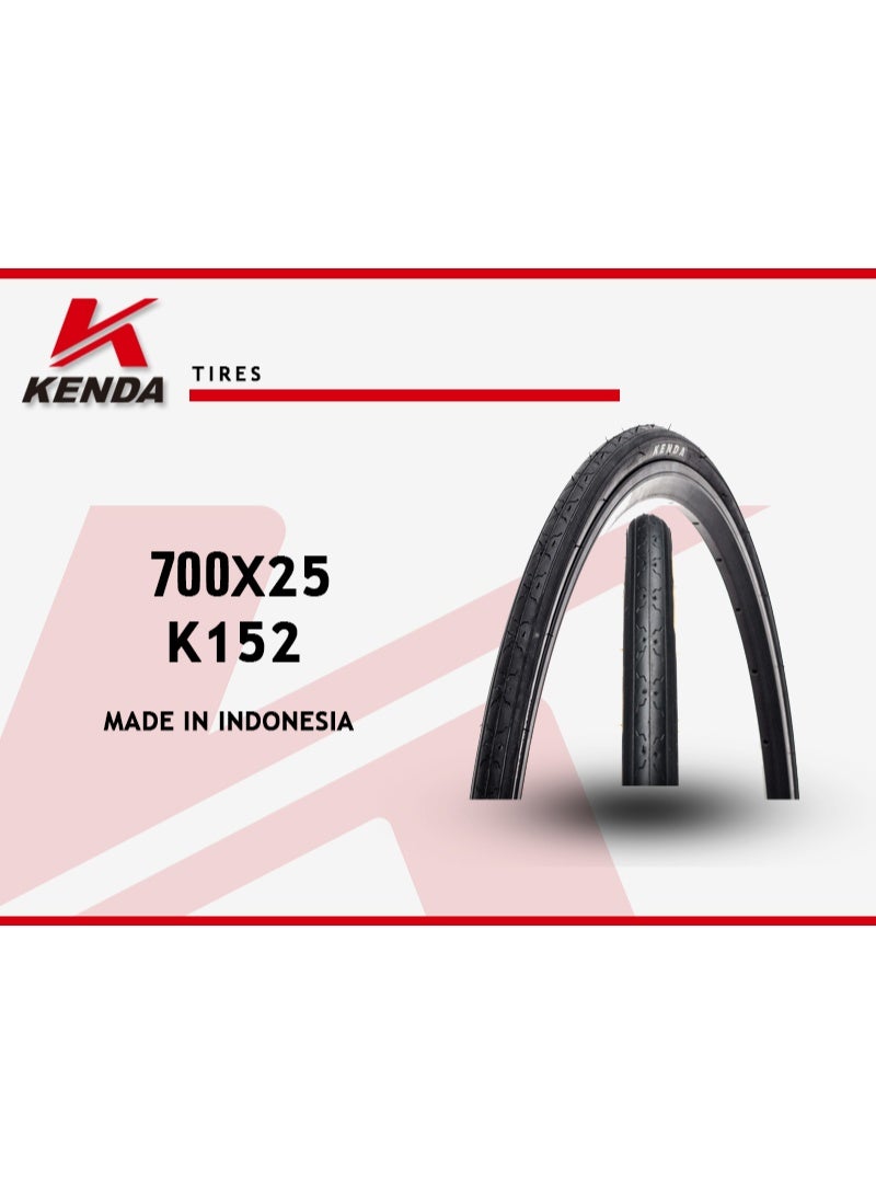 Kenda tires size 700x25 K152 for road bike