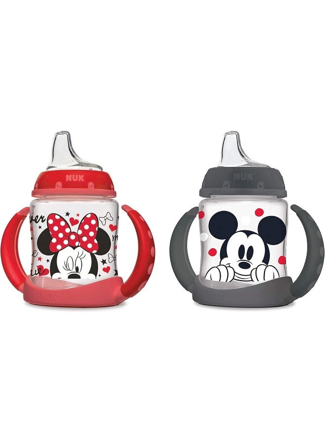 NUK Learner 5 ounce Sippy Cup, Disney Pack of 2 - Image 1