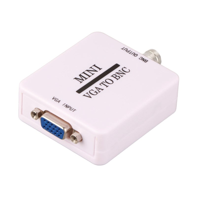 Mini VGA to BNC Converter - 1920 x 1080@60Hz High Resolution Compact Portable Sturdy Durable Video Adapter for Home HDTV Monitors TVs Computers - Image 3