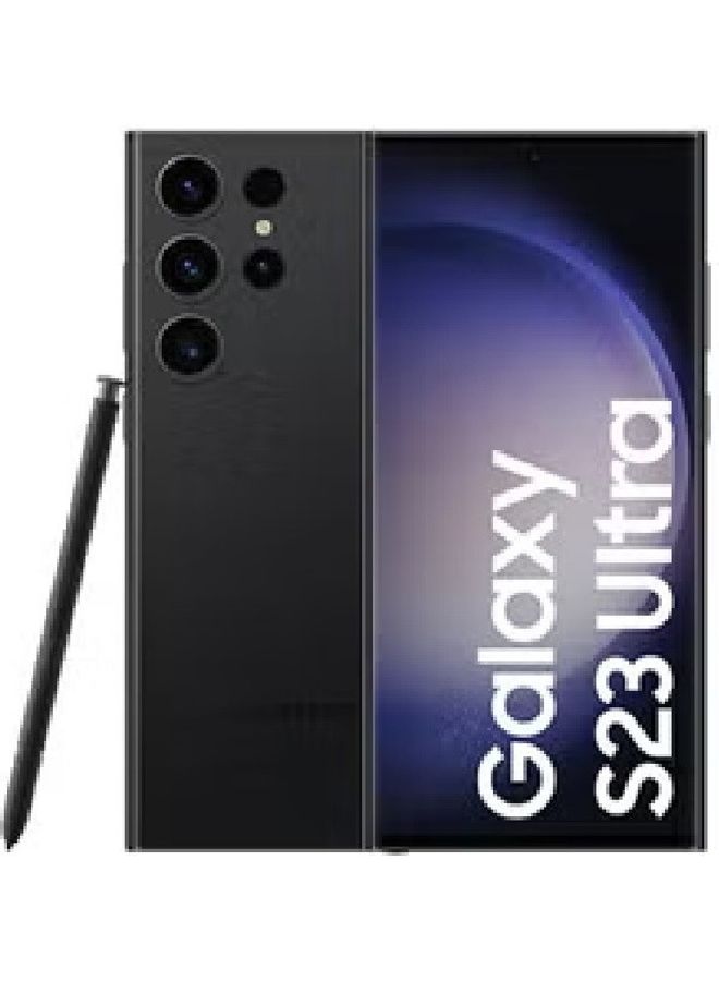 سامسونج جالاكسي S23 ألترا 5G، ثنائي الشريحة، أسود فانتوم، 12 جيجابايت، 256 جيجابايت - Image 1