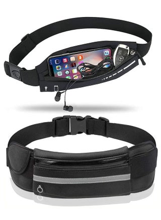 2 Pack Running Belt Waist Packs Zipper Sweatproof Workout Waist Pouch, Travel Money Phone Holder Belt Bag for Couple, Men, WOmen - pzsku/Z11312E62C511C75E53BEZ/45/_/1701934049/6db58067-3255-4b5d-983d-ca7d63566d90