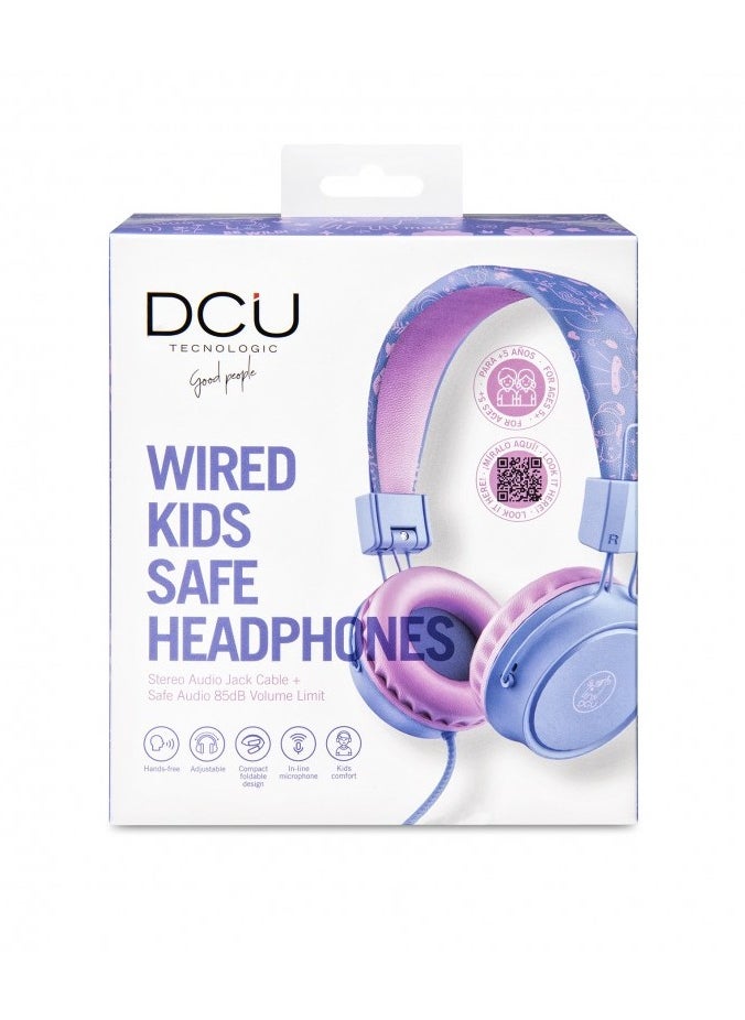 DCU TECNOLOGIC - DCU Wired Kids Safe Headphones with volume protection 34152535 - Image 1