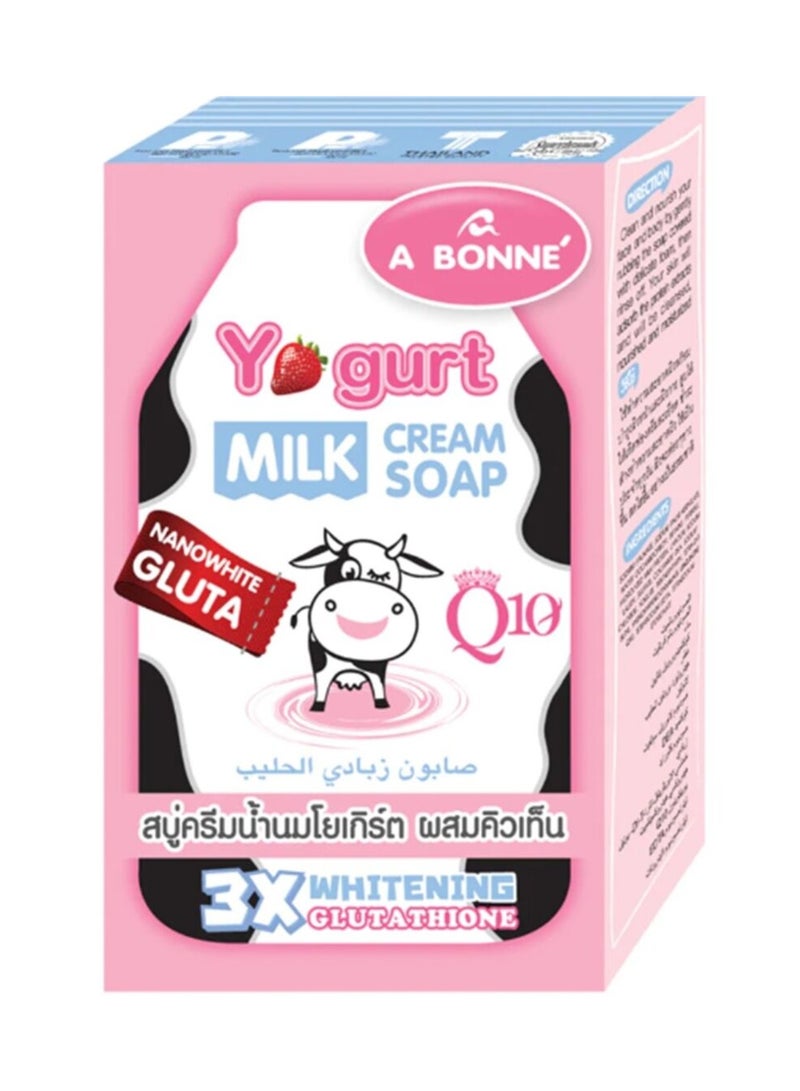 أ بوني صابون كريمي بزبادي الحليب من 90 جرام - Image 1