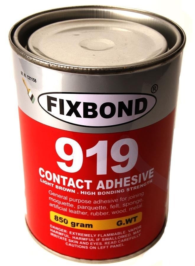 فيكس بوند لاصق FIXBOND تلامسي احترافي 850جم – قوة تثبيت عالية للخشب والمطاط والمعادن - Image 2