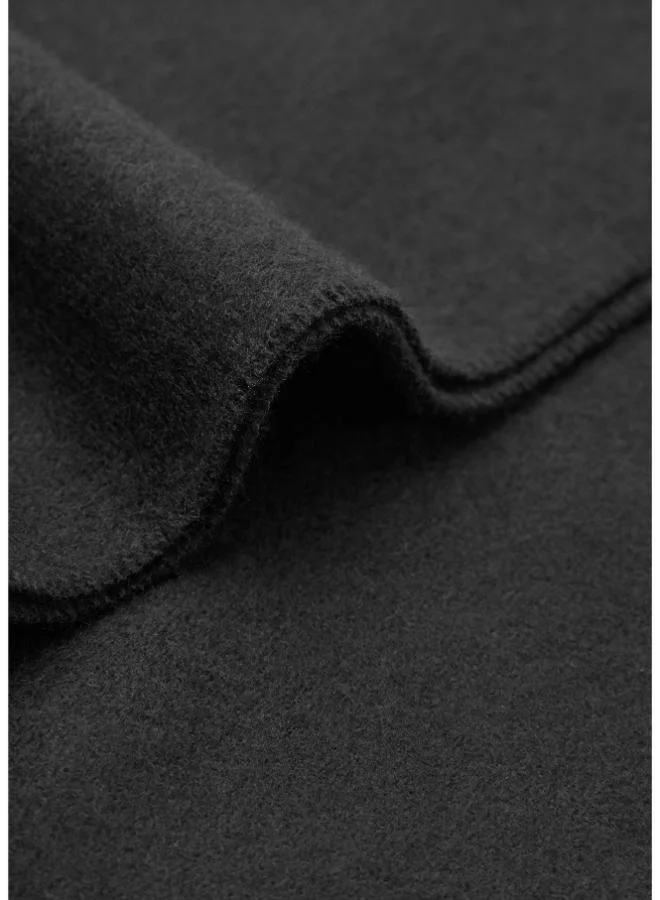 Mango Man  Plain fringed scarf for Men | Best Price UAE