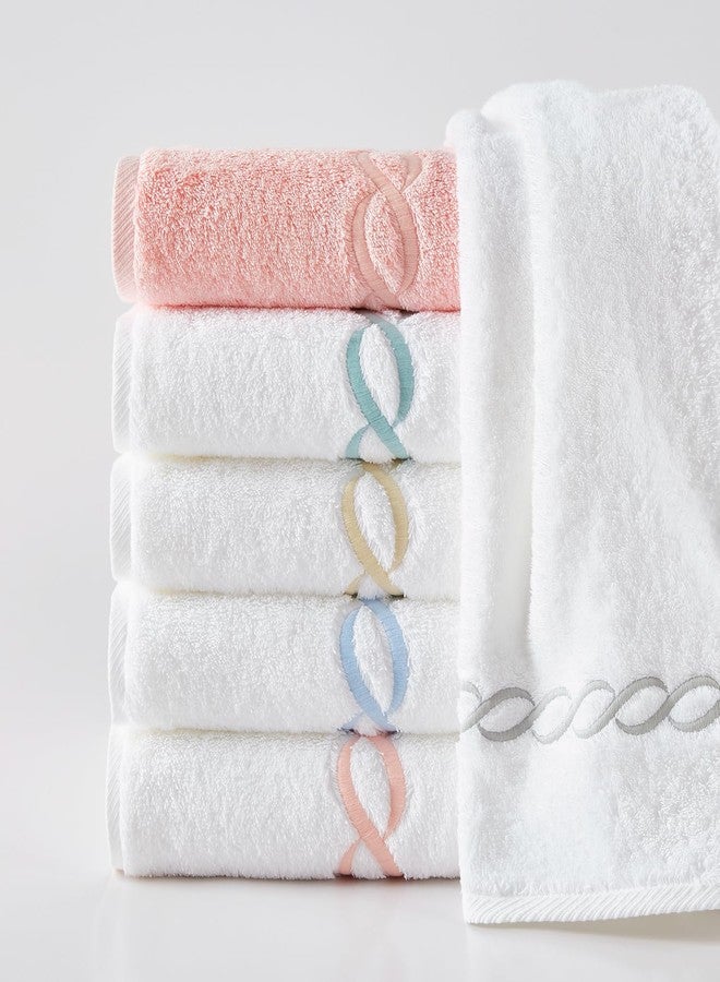 Calla Angel Superior 1000 Gram Egyptian Cotton Oversize 63 x 31 Bath Towel, 1 Piece, Pink Towel Pink Chain - Image 5