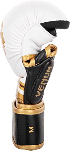 Venum Challenger 3.0 Sparring Gloves - White/Black/Gold - M - Image 3