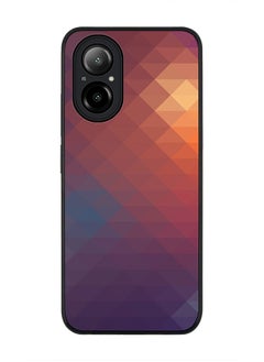 Rugged Black Edge Case for Realme C67 4G, Slim fit Soft Case Flexible Rubber Edges Anti Drop TPU Gel Thin Cover -  Copper Prism