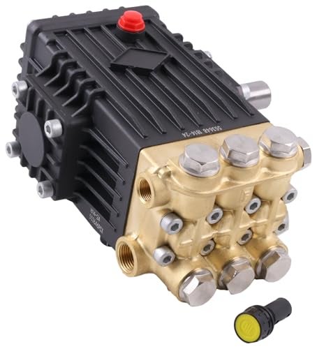 LSSOCH Triplex Pressure Washer Pump TS1811 T47 Series 45GPM 3500PSI 1125RPM 24MM Solid Shaft - Image 3