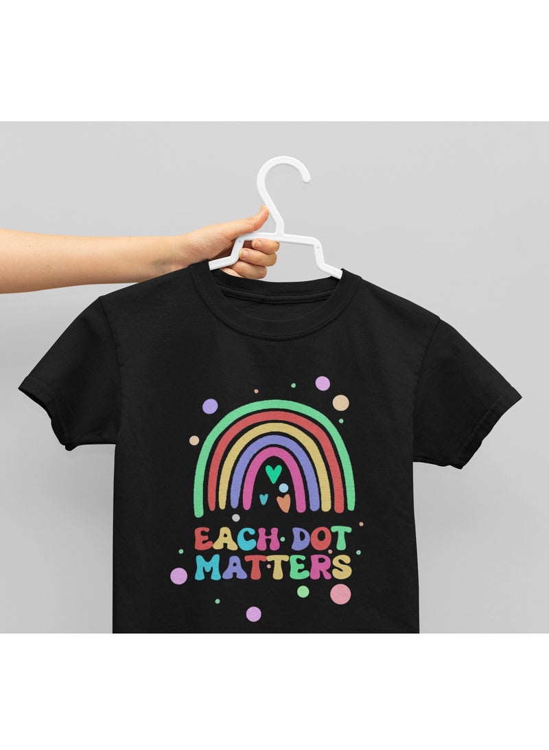 ZOOM Fun Dot Day T-Shirt For Kid's