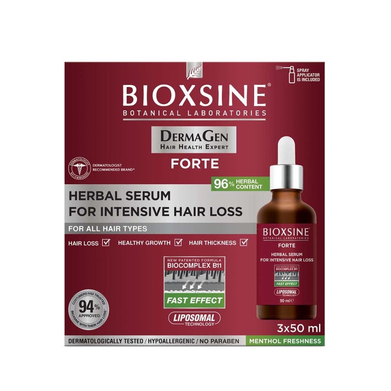BIOXSINE DG SERUM FOR INTENSIVE HAIR LOSS 3X50ML