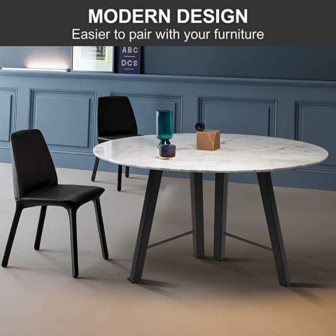 Dcloud Metal Table Workbench Meeting Room Kitchen Table Coffee Desk Legs Heavy Duty Desk Legs Metal Furniture Legs for Dining Table only Legs H Shape - Image 5