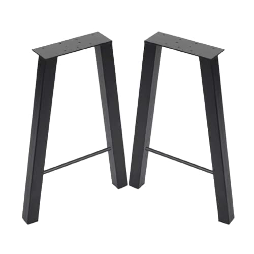 Dcloud Metal Table Workbench Meeting Room Kitchen Table Coffee Desk Legs Heavy Duty Desk Legs Metal Furniture Legs for Dining Table only Legs H Shape - Image 1