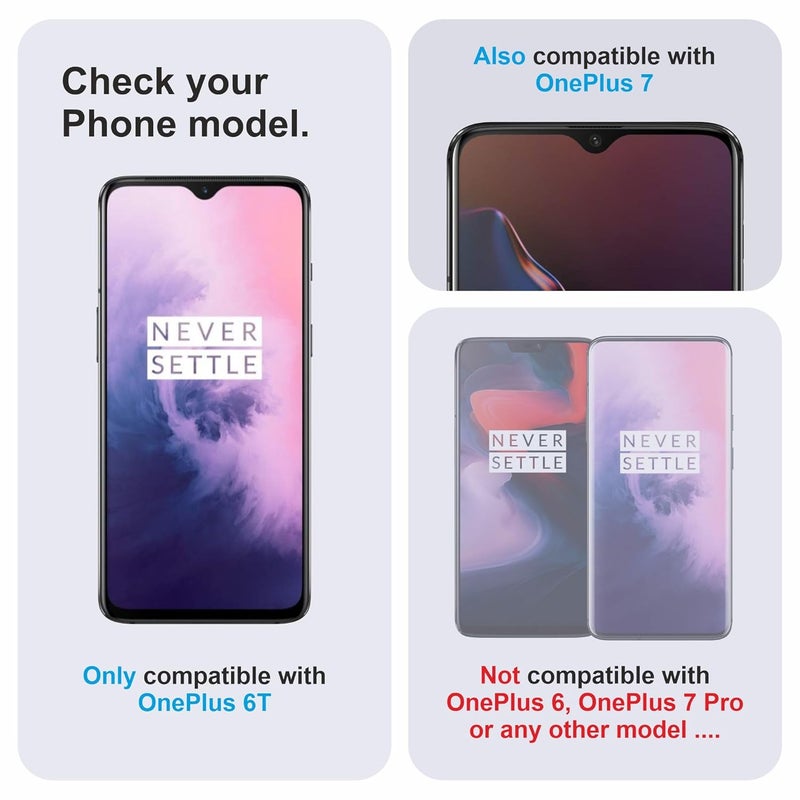 Skyddshield Military-Grade Gorilla Tempered Glass For OnePlus 7 and OnePlus 6T (6.41 Inch) With Installation Kit | Edge to Edge Coverage | Black - Image 2
