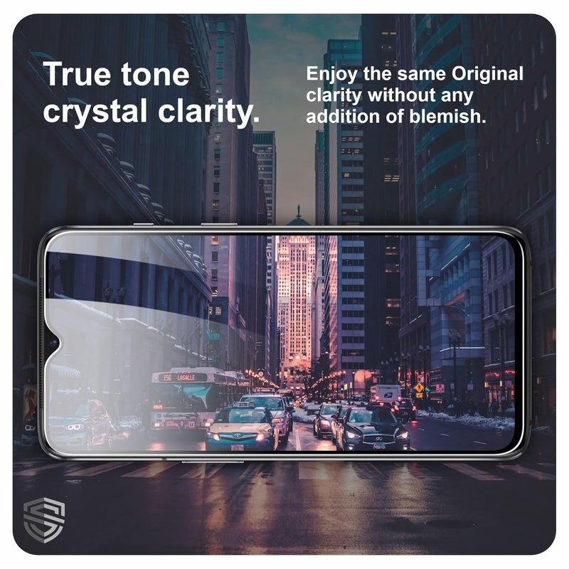 Skyddshield Military-Grade Gorilla Tempered Glass For OnePlus 7 and OnePlus 6T (6.41 Inch) With Installation Kit | Edge to Edge Coverage | Black - Image 3