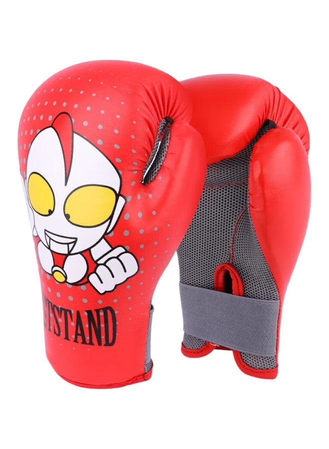 Laststand Boxing Gloves For Children And Kids, Specialized Training Gloves For Taekwondo And Karate, Children'S Fighting Gloves, Ultraman Red - Image 1