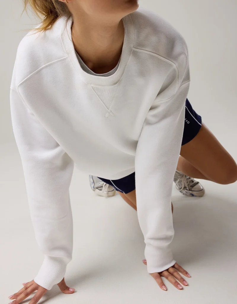 Aerie OFFLINE By Aerie Cloud Fleece Crewneck Sweatshirt