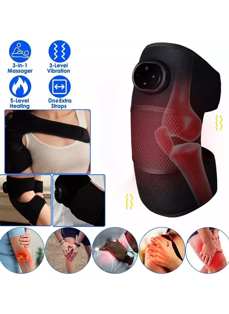 DubaiGallery - Knee Joint Massager Heating Physiotherapy Therapy Pain Relief Vibration Machine - Image 1