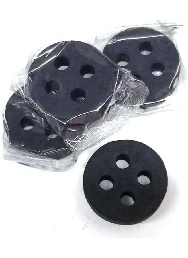 لاكي علبة فحم مكونة من 4 علب تابلت شاركول لايت الذكية بخور 50 ملم كومبو ست أحمر LUCKY-4P  - Image 4
