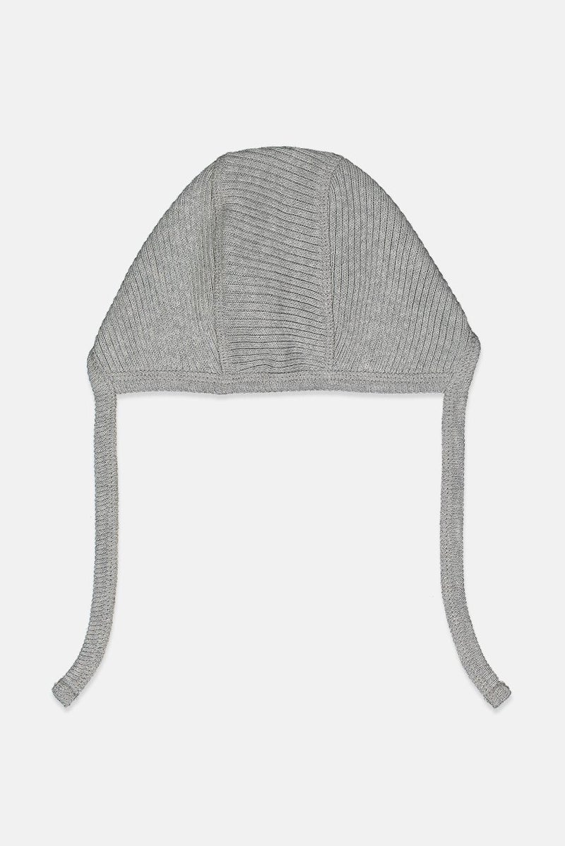 Tchibo Toddlers Unisex Plain Hat, Grey  - Image 2