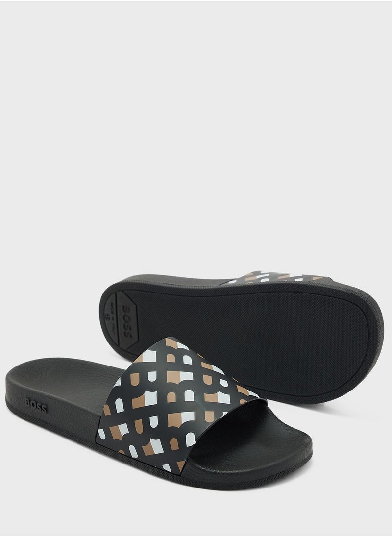 BOSS - Logo Slip On Slide - Image 1