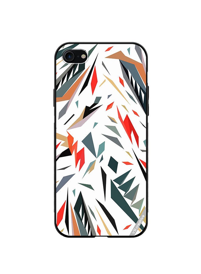 VR CREATIVE Protective Case Cover For Apple iPhone SE (2022) Abstract Design Multicolour - Image 1