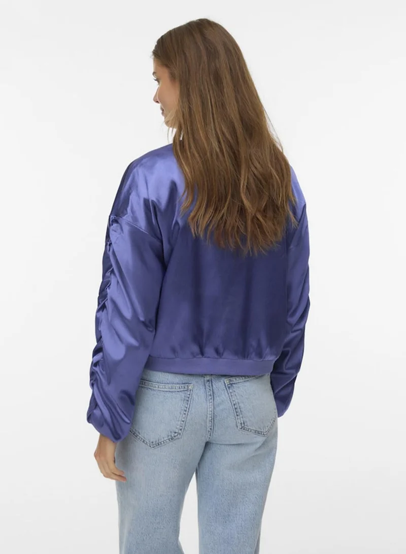 فيرو مودا Satin Bomber Jacket