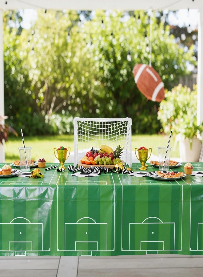 OHOME Soccer Party Decorations - 2 PCS Soccer Tablecloth | 2026 World Soccer Cup Birthday Party Decorations Table Covers - Soccer Party Favors Accessories Supplies for Indoor Outdoor Decor - Image 5