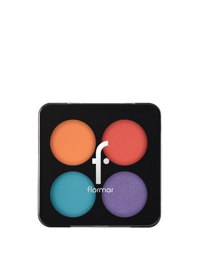 flormar NP Color Palette Eyeshadow, 6 Grams -006 Tropical Glam - Image 1
