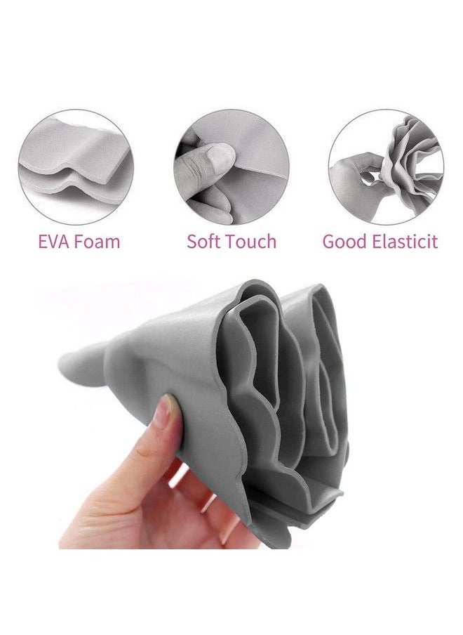 Kuber Industries Rubber Kids Adjustable Shower Cap For Wash Hair (Grey) 54Km4198  - Image 5